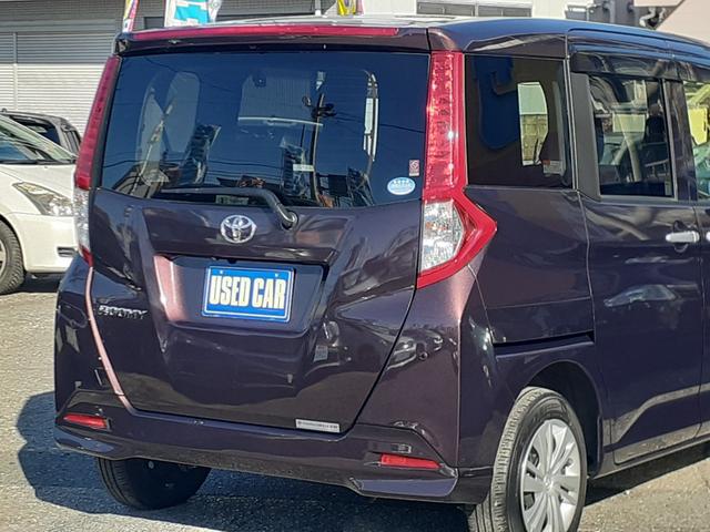 ルーミー Ｘ　禁煙車　後期型　スマートアシスト　電動スライドドア　ＥＴＣ　前後障害物センサー　前後ドライブレコーダー　バックカメラ　純正ナビ　ＴＶ　Ｂｌｕｅｔｏｏｔｈ　ＣＤ　ＳＤ　ＡＵＸ　プッシュスタート　除菌（69枚目）