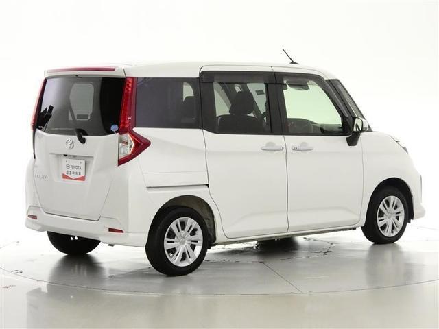 ルーミー G フルセグ バックカメラ 衝突被害軽減システム ETC 両側電動スライド LEDヘッドランプ ワンオーナー ミュージックプレイヤー接続可 記録簿 アイドリングストップ TV フルフラットシート キーレス(3枚目)