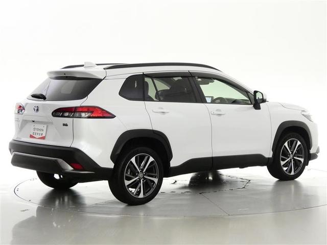 カローラクロス ハイブリッド　Ｚ　フルセグ　メモリーナビ　バックカメラ　衝突被害軽減システム　ＥＴＣ　ＬＥＤヘッドランプ　ミュージックプレイヤー接続可　記録簿　安全装備　オートクルーズコントロール　電動シート　ナビ＆ＴＶ　盗難防止装置（3枚目）