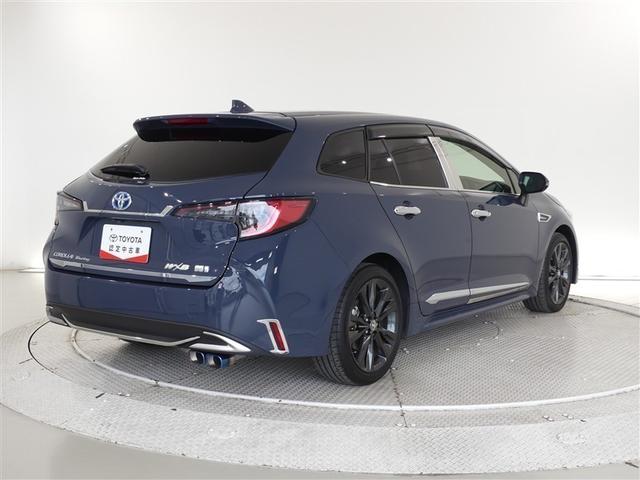 カローラツーリング ハイブリッド　ダブルバイビー　フルセグ　メモリーナビ　バックカメラ　ドラレコ　衝突被害軽減システム　ＥＴＣ　ＬＥＤヘッドランプ　ワンオーナー　ミュージックプレイヤー接続可　記録簿　安全装備　オートクルーズコントロール　ナビ＆ＴＶ（3枚目）