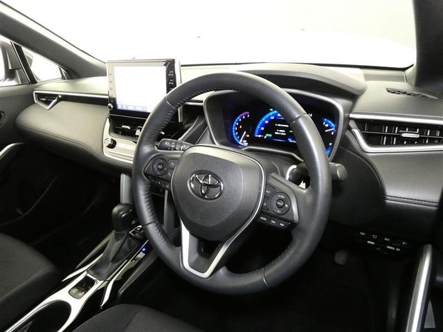 カローラクロス ハイブリッド S 千葉県・茨城県内販売 フルセグ メモリーナビ バックカメラ 衝突被害軽減システム ETC LEDヘッドランプ 記録簿 安全装備 オートクルーズコントロール アルミホイール キーレス(10枚目)