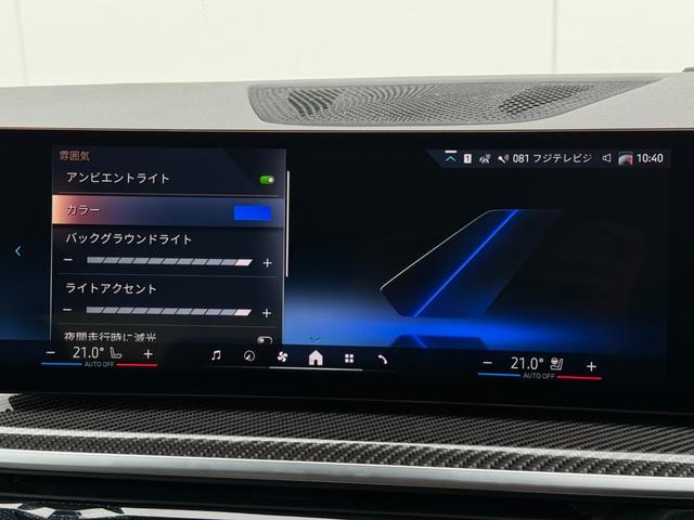 X6 xDrive 35d Mスポーツ 令和10年2月保証付 BMW Individual エクステンド・レザー・メリノ コーヒー・ブラウン オプション22AW カーボントリム harman/kardon 前席シートベンチレーション(35枚目)