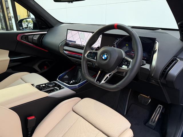 X3 M50 xDrive 2028年5月まで保証付 サンルーフ 20AW ヴェガンザカームベージュ シートヒーター/ベンチレーション ステアリングヒーター HarmanKardon 前後純正ドラレコ レッドキャリパー(5枚目)