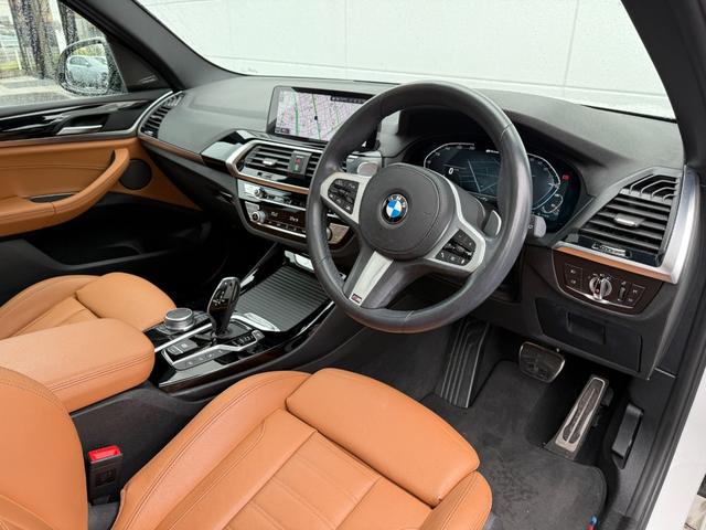 X3 xDrive 30e Mスポーツ 全国2年保証付 コニャックヴァーネスカ・レザーシート 19AW 電動パノラマサンルーフ セレクトパッケージ ハイラインパッケージ harman/kardon ヘッドアップディスプレイMスポーツブレーキ(7枚目)