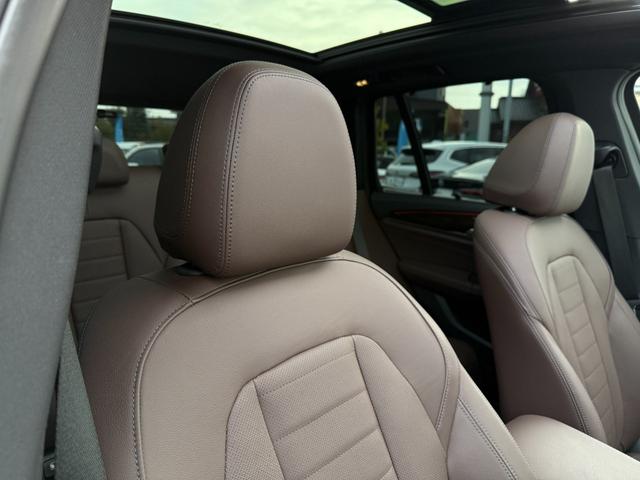 X3 M40i 全国2年保証付 サンルーフ ハーマン音響 ヴァーネスカレザーモカシート ハンドルヒータ シートエアコン 20AW 可変サス Mspブレーキ ACC ハンズオフアシスト HUD AppleCarPlay(9枚目)