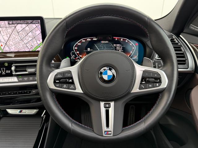X3 M40i 全国2年保証付 サンルーフ ハーマン音響 ヴァーネスカレザーモカシート ハンドルヒータ シートエアコン 20AW 可変サス Mspブレーキ ACC ハンズオフアシスト HUD AppleCarPlay(20枚目)