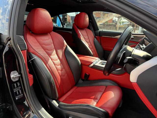 ８シリーズ ８４０ｉ　グランクーペ　Ｍスポーツ　全国２年保証付　フィオナレッドブラック　エクステンド・レザー・メリノ　２０ＡＷ　パノラマサンルーフ　Ｍテクニックスポーツパッケージｈａｒｍａｎ／ｋａｒｄｏｎ　後輪操舵　ベンチレーション　Ｍスポブレーキ（8枚目）