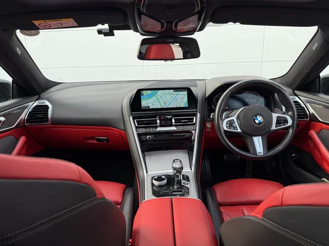 ８シリーズ ８４０ｉ　グランクーペ　Ｍスポーツ　全国２年保証付　フィオナレッドブラック　エクステンド・レザー・メリノ　２０ＡＷ　パノラマサンルーフ　Ｍテクニックスポーツパッケージｈａｒｍａｎ／ｋａｒｄｏｎ　後輪操舵　ベンチレーション　Ｍスポブレーキ（20枚目）
