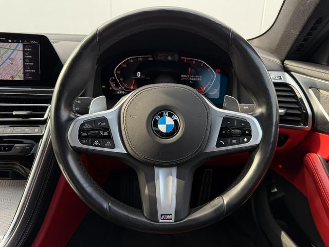 ８シリーズ ８４０ｉ　グランクーペ　Ｍスポーツ　全国２年保証付　フィオナレッドブラック　エクステンド・レザー・メリノ　２０ＡＷ　パノラマサンルーフ　Ｍテクニックスポーツパッケージｈａｒｍａｎ／ｋａｒｄｏｎ　後輪操舵　ベンチレーション　Ｍスポブレーキ（21枚目）