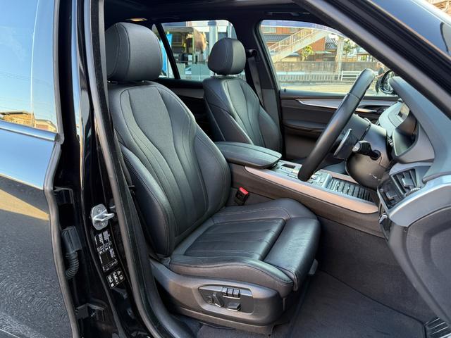 X5 xDrive 35d Mスポーツ LIMITED BLACK 国内限定110台 ダコタレザーブラック パノラマサンルーフ harman/kardon フルセグ 電動トランク ACC 可変サス 全席シートヒーターHDDナビ LEDライト(8枚目)