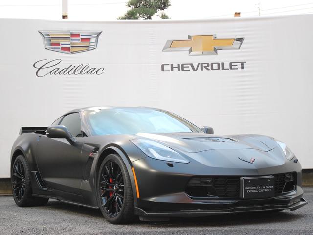 シボレーコルベット Ｚ０６　２０１６モデルＺ０６　ＬＴ４スーパーチャージド６５９ｐｓエンジン　マットブラックラッピング　ブラックペイントホイール　シートヒーター・ベンチレーション　アップルカープレイ対応　地デジ・ナビ（7枚目）