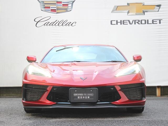 シボレーコルベット ２ＬＴ　２０２３モデルコルベット２ＬＴ　フロントリフター　シートヒーター・ベンチレーション　クラウドストリーミングナビ　レッドミスト外装　スカイクールグレー内装　アップルカープレイ・ａｎｄｒｏｉｄオート対応（2枚目）