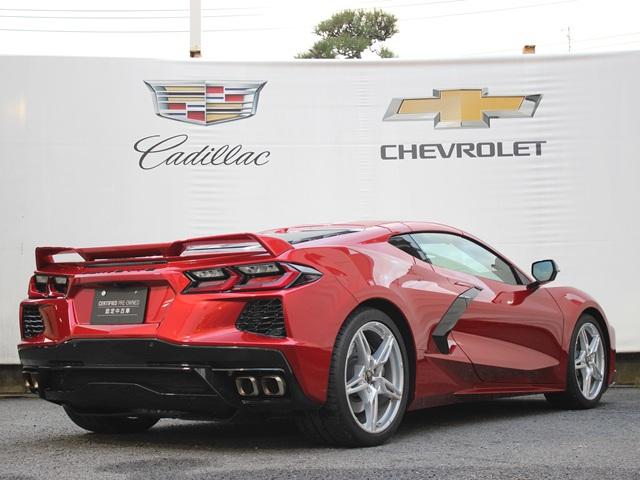 シボレーコルベット ２ＬＴ　２０２３モデルコルベット２ＬＴ　フロントリフター　シートヒーター・ベンチレーション　クラウドストリーミングナビ　レッドミスト外装　スカイクールグレー内装　アップルカープレイ・ａｎｄｒｏｉｄオート対応（3枚目）