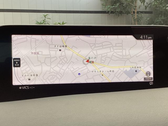 MAZDA3セダン 1.5 15S ツーリング 9/18 太田第二京浜行 車線逸脱警報 360°カメラ レーダークルーズ スマートブレーキサポート クリアランスソナー ミュージックプレイヤー接続可 LEDヘッド ドラレコ DVD ナビ&TV ETC(4枚目)