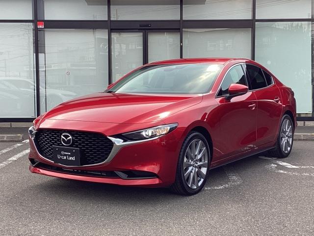 MAZDA3セダン 1.5 15S ツーリング 9/18 太田第二京浜行 車線逸脱警報 360°カメラ レーダークルーズ スマートブレーキサポート クリアランスソナー ミュージックプレイヤー接続可 LEDヘッド ドラレコ DVD ナビ&TV ETC(35枚目)