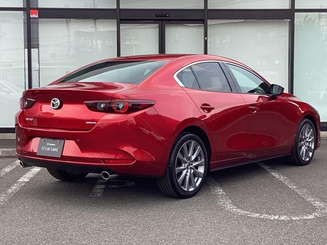 MAZDA3セダン 1.5 15S ツーリング 9/18 太田第二京浜行 車線逸脱警報 360°カメラ レーダークルーズ スマートブレーキサポート クリアランスソナー ミュージックプレイヤー接続可 LEDヘッド ドラレコ DVD ナビ&TV ETC(38枚目)
