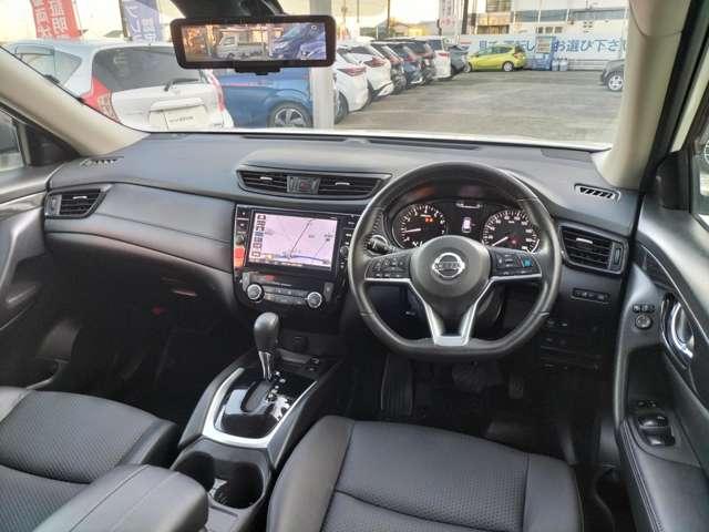 エクストレイル 2.0 20Xi 2列車 4WD SDナビ/フルセグTV/プロパイロット セキュリティ リアカメラ 追従クルーズ LED ドライブレコーダ インテリジェントキー LDW サイドカメラ ETC AAC ナビ&TV メモリーナビ キーフリー アルミホイール ワンセグTV ABS(4枚目)