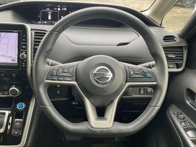 セレナ e-パワー ハイウェイスターV 360°カメラ エマジェンシーブレーキ スマキー バックカメラ LED レーンアシスト 点検記録簿付 ETC ドラレコ イモビ サイドカーテンエアバック フルオートエアコン アルミホイール エアバック(12枚目)