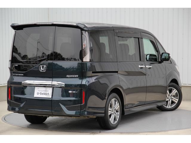 ステップワゴンスパーダ ｅ：ＨＥＶスパーダＧ・ＥＸホンダセンシング　純正１０インチメモリーナビ（ＣＤ録音・ＤＶＤ・地デジ・Ｂｌｕｅｔｏｏｔｈオーディオ）　バックカメラ　両側電動スライドドア　ＥＴＣ２．０　ドライブレコーダー　ＬＥＤヘッドライト（2枚目）