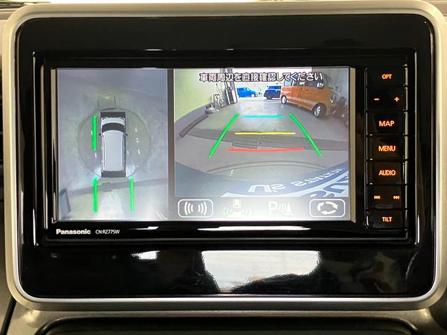 スペーシアギア ＨＹＢＲＩＤ　ＸＺターボ　２型　全方位モニターナビ　セーフティーサポート　リヤコーナーセンサー　アダプティブクルーズコントロール　後席両側電動スライドドア　ＬＥＤヘッドライト　オートライト　電動格納ドアミラー　セキュリティアラーム（22枚目）