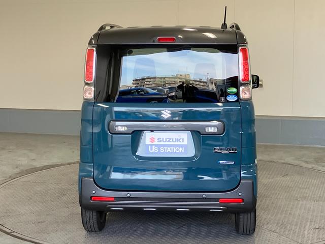 スペーシアギア ＨＹＢＲＩＤ　ＸＺターボ　２型　全方位モニターナビ　セーフティーサポート　リヤコーナーセンサー　アダプティブクルーズコントロール　後席両側電動スライドドア　ＬＥＤヘッドライト　オートライト　電動格納ドアミラー　セキュリティアラーム（23枚目）