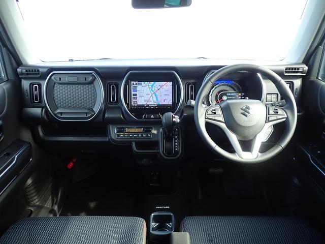 ハスラー Jスタイルターボ バックカメラ オートライト Bluetooth 純正ナビ プッシュスタート シートヒーター オートエアコン ETC 衝突被害軽減システム アイドリングストップ 横滑り防止機能 衝突安全ボディ(15枚目)