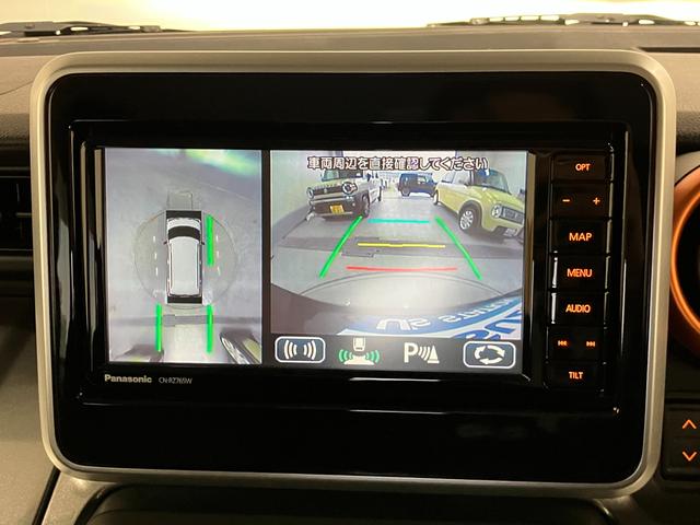 スペーシアギア HYBRID XZ 2型 全方位カメラ ナビ ETC ドライブレコーダー セーフティーサポート アダプティブクルーズコントロール リヤコーナーセンサー 後席両側電動スライドドア LEDヘッドライト オートライト 電動格納ミラー(8枚目)