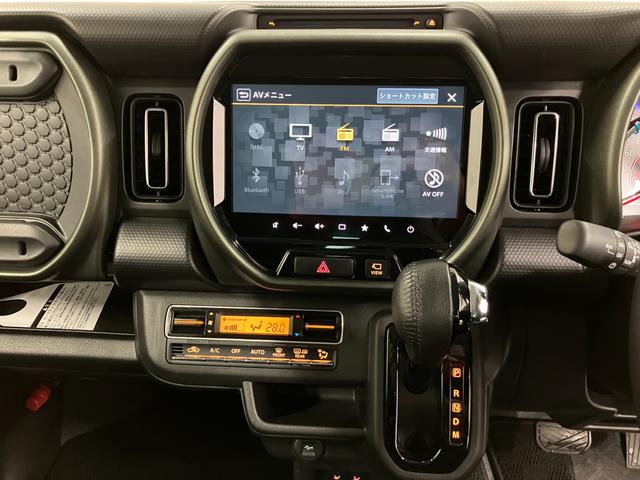 ハスラー タフワイルドターボ　３型　全方位モニターナビ　セーフティーサポート　アダプティブクルーズコントロール　リヤコーナーセンサー　ＬＥＤヘッドライト　オートライト　電動格納ドアミラー　セキュリティアラーム　アイドリングストップ（12枚目）