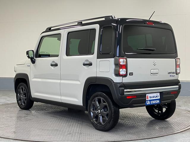 ハスラー タフワイルドターボ　３型　全方位モニターナビ　セーフティーサポート　アダプティブクルーズコントロール　リヤコーナーセンサー　ＬＥＤヘッドライト　オートライト　電動格納ドアミラー　セキュリティアラーム　アイドリングストップ（46枚目）