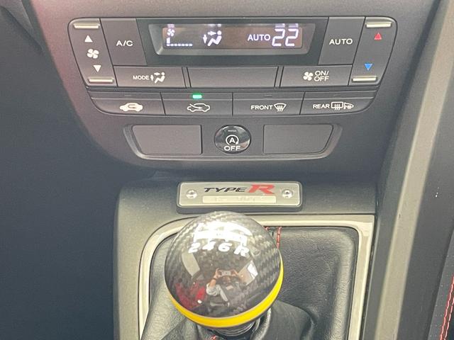 シビック タイプR Gathersメモリーナビ フロントドライブレコーダー 無限シフトノブ Bluetoothオーディオ LEDヘッドライト(12枚目)