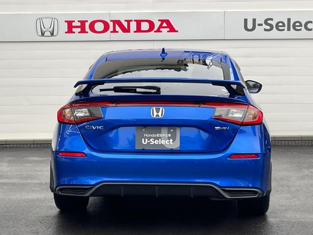 シビック e:HEV 純正メモリーナビ 前後ドライブレコーダー ホンダセンシング シートヒーター ブラインドスポットインフォメーション ワイヤレス充電(18枚目)