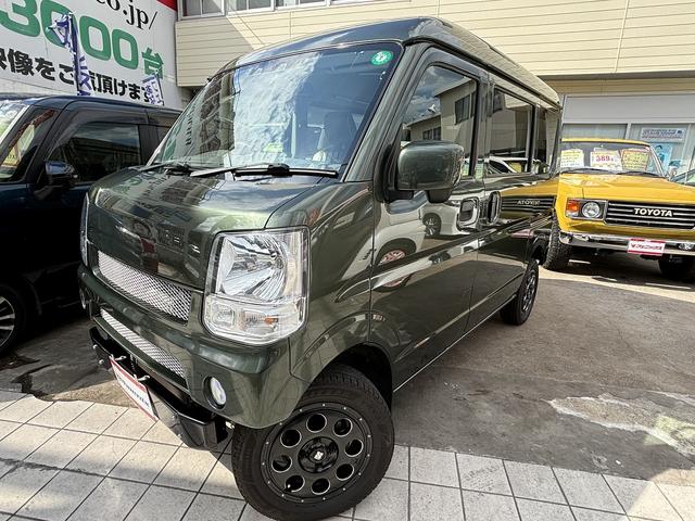 エブリイ ジョイン プラスライン前後バンパー・マフラー☆1オーナー☆リフトアップ☆サイバーナビ8インチ☆XTREMJ14インチアルミ☆木目調シートカバー☆ETC2.0☆フルセグTV☆前後ドラレコ☆Bluetooth☆(2枚目)