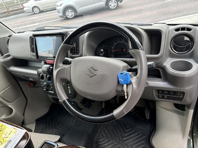 エブリイ ジョイン プラスライン前後バンパー・マフラー☆1オーナー☆リフトアップ☆サイバーナビ8インチ☆XTREMJ14インチアルミ☆木目調シートカバー☆ETC2.0☆フルセグTV☆前後ドラレコ☆Bluetooth☆(33枚目)