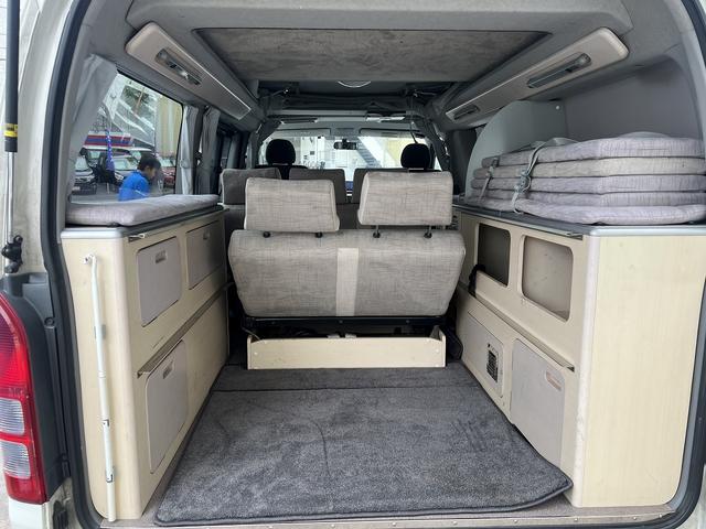 ハイエースワゴン ＧＬ　アムクラフト製コンパス！禁煙車！４ＷＤ！ポップアップルーフ！ＦＦヒーター！ザントレックスパワーインバーター１７５０＆バッテリーチャージャー４０Ａ！サイドオーニング！メモリーナビ！バックカメラ！フルセグ（58枚目）