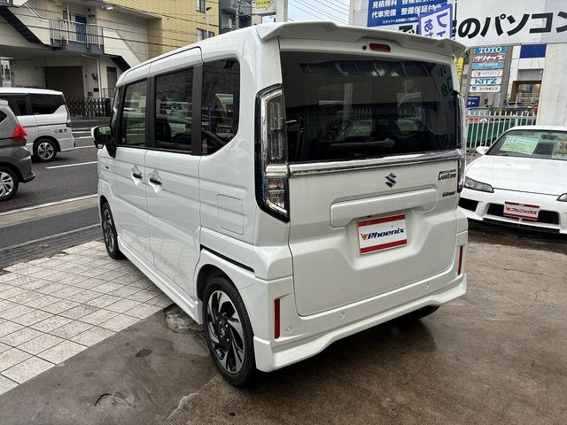 スペーシアカスタム ハイブリッドXSターボ 届出済未使用車☆ターボ☆スズキセーフティサポート☆全方位カメラ☆デュアルカメラブレーキサポートII☆純正9インチナビ☆フルセグTV☆ハーフレザーシート☆マルチユースフラップ☆ヘッドアップディスプレイ(9枚目)
