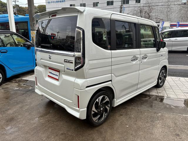 スペーシアカスタム ハイブリッドXSターボ 届出済未使用車☆ターボ☆スズキセーフティサポート☆全方位カメラ☆デュアルカメラブレーキサポートII☆純正9インチナビ☆フルセグTV☆ハーフレザーシート☆マルチユースフラップ☆ヘッドアップディスプレイ(72枚目)