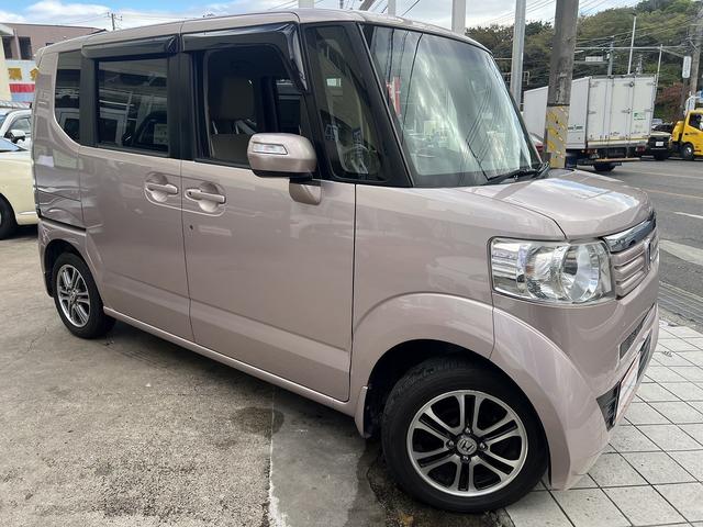 Ｎ－ＢＯＸ Ｇ・Ｌパッケージ　純正ナビ☆ＴＶ☆Ｂｌｕｅｔｏｏｔｈ☆ＳＤ☆ＤＶＤ視聴☆バックカメラ☆ステアリングリモコン☆エマージェンシーストップシグナル☆両側パワースライドドア☆ＥＴＣ☆純正１４インチアルミ☆ＨＩＤライト☆（5枚目）