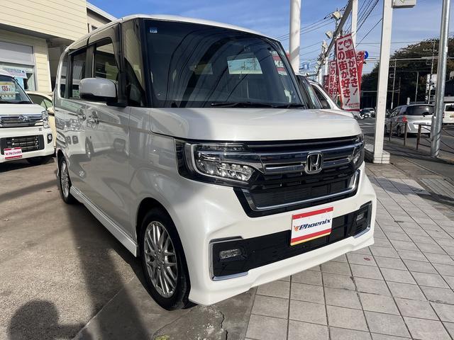 N-BOXカスタム Lターボ 禁煙車!8インチSDナビ!10インチ後席モニター!フルセグ!バックカメラ!Blue tooth!ホンダセンシング!アダクティブレーダークルーズ!前席シートヒーター!ハーフレザーシート!両側電動スライド(42枚目)