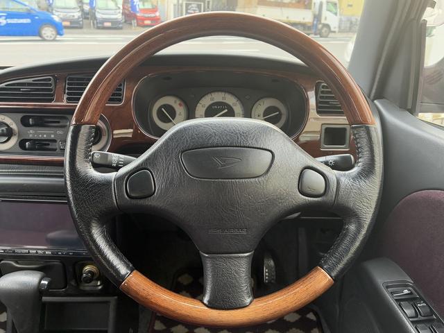 ミラジーノ ジーノ　禁煙車！ストラーダメモリーナビ！Ｂｌｕｅ　ｔｏｏｔｈ！前後メッキバンパー！メッキリング１３インチホイール！ローダウン！ウッドコンビハンドル！ウッドパネル！キーレス！２トーンカラー！（34枚目）