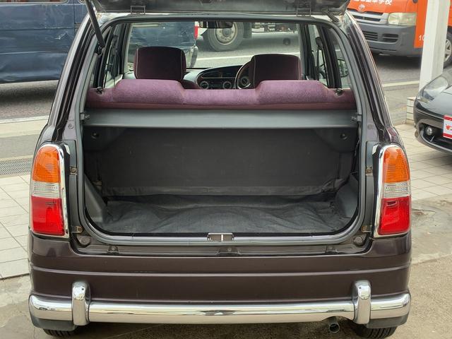 ミラジーノ ジーノ　禁煙車！ストラーダメモリーナビ！Ｂｌｕｅ　ｔｏｏｔｈ！前後メッキバンパー！メッキリング１３インチホイール！ローダウン！ウッドコンビハンドル！ウッドパネル！キーレス！２トーンカラー！（42枚目）