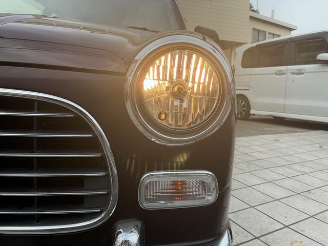 ミラジーノ ジーノ　禁煙車！ストラーダメモリーナビ！Ｂｌｕｅ　ｔｏｏｔｈ！前後メッキバンパー！メッキリング１３インチホイール！ローダウン！ウッドコンビハンドル！ウッドパネル！キーレス！２トーンカラー！（56枚目）