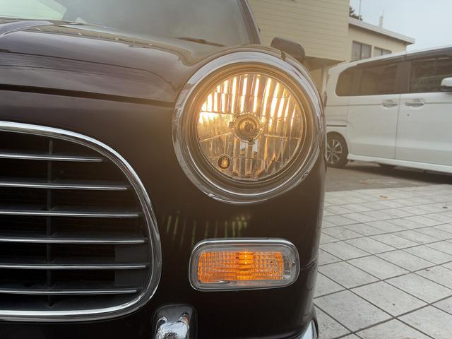 ミラジーノ ジーノ　禁煙車！ストラーダメモリーナビ！Ｂｌｕｅ　ｔｏｏｔｈ！前後メッキバンパー！メッキリング１３インチホイール！ローダウン！ウッドコンビハンドル！ウッドパネル！キーレス！２トーンカラー！（57枚目）