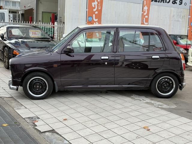 ミラジーノ ジーノ　禁煙車！ストラーダメモリーナビ！Ｂｌｕｅ　ｔｏｏｔｈ！前後メッキバンパー！メッキリング１３インチホイール！ローダウン！ウッドコンビハンドル！ウッドパネル！キーレス！２トーンカラー！（72枚目）