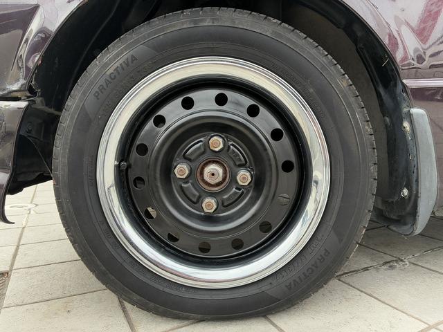 ミラジーノ ジーノ　禁煙車！ストラーダメモリーナビ！Ｂｌｕｅ　ｔｏｏｔｈ！前後メッキバンパー！メッキリング１３インチホイール！ローダウン！ウッドコンビハンドル！ウッドパネル！キーレス！２トーンカラー！（78枚目）