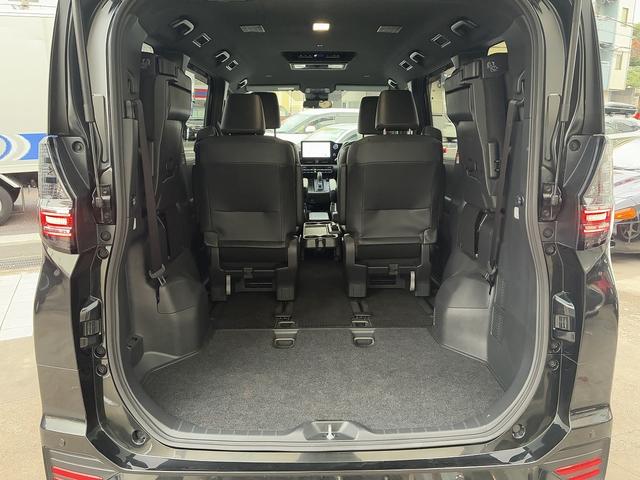 ヴォクシー ハイブリッドS-Z トヨタセーフティセンス☆トヨタチームメイト☆リモート付アドバンスドパーク☆10.5インチ純正ナビ☆フルセグTV☆BT☆USB☆全方位パノラマビューカメラ☆純正14型フリップダウン☆ハーフレザー☆(65枚目)