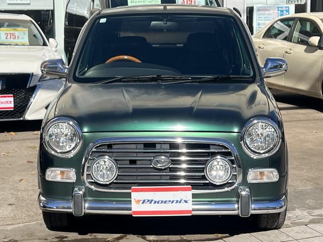 ミラジーノ１０００ Ｘ　走行８０００ＫＭ代☆純正オーディオ☆ウッドパネル☆ウッドコンピハンドル☆ミニライトスペシャル１４インチアルミホイール☆レザーシート☆フォグ☆メッキパーツ☆電格ミラー☆キーレスキー☆１０００ＣＣジーノ☆（4枚目）