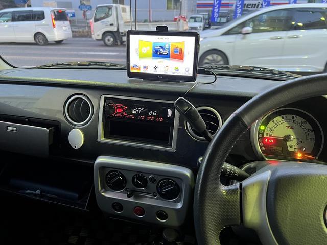 アルトラパン ＳＳ　ターボ☆スズキスポーツ車高調☆専用１４インチＡＷ☆ＭＯＭＯステ☆バケットシート☆タコメーター☆カロッツェリアオーディオ☆ＡＵＸ☆ＵＳＢ☆ポータブルナビ☆マフラーカッター☆ドライブレコーダー☆電動ミラー（23枚目）