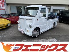 フレンチバス仕様　ホワイトリボンタイヤ　カスタムシートカバー　カスタムインテリアパネル　エアロパーツ　ムーンアイズ　ホイールキャップ　フットペダル　シフトノブ　エアコン　パワステ　修復なし 2