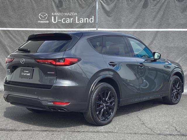 ＣＸ－６０ ３．３　ＸＤハイブリッド　エクスクルーシブ　スポーツ　ディー　３６０°モニター　レーダークルーズ　ＢＯＳＥスピーカー　２０インチアルミ　２カメラドライブレコーダー　黒本革シート　ベンチレーション　パーキングセンサー　パワーリフトゲート　レーンアシスト　ワンオーナ（38枚目）