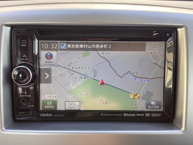 フレア 660 HS 2WD CVT オートエアコン ワンセグ付メモリーナビ CDDVDTV ハロゲンライト ウインカーミラー 14インチアルミ アクリルバイザー 衝突軽減ブレーキ 記録簿 ナビTV 1オーナー PS PW(4枚目)